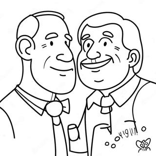 Funny Fathers Day Coloring Page 58594-46348