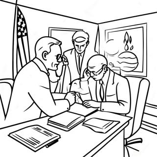 Cold War Spy Activities Coloring Page 58644-46404