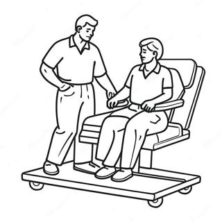 Physical Therapy Coloring Page 58703-46444