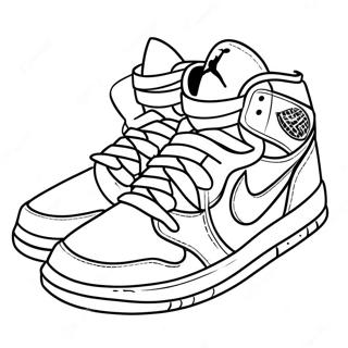 Jordans Coloring Pages