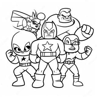 Super Hero Squad Coloring Pages