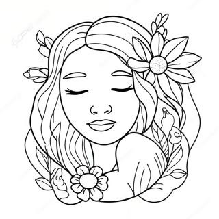 Mother Earth Coloring Pages