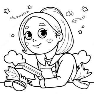 Tween Coloring Page For Creative Kids 58863-46575