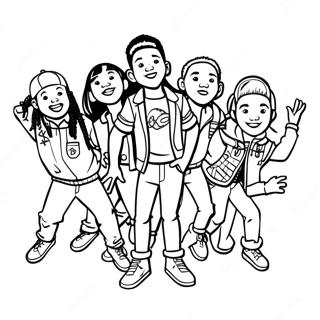 Kidz Bop Boyama Sayfası 58873-46578