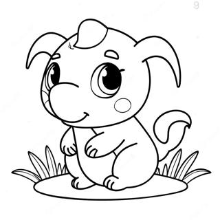 Cute Medium Coloring Pages