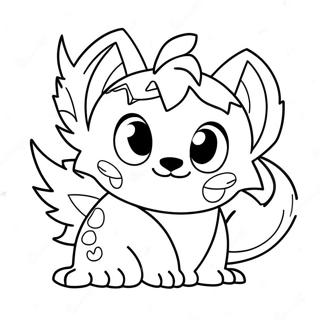 Adopt Me Frost Fury Coloring Pages