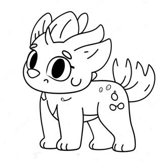 Adopt Me Frost Fury Coloring Pages