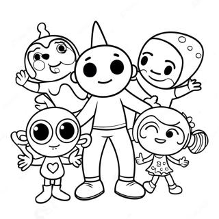 Doodlebops Coloring Pages