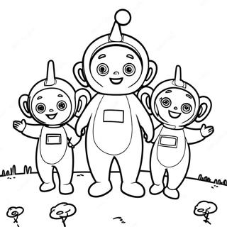 Page À Colorier Des Teletubbies 5900-4689