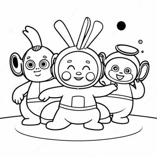 Page À Colorier Des Teletubbies 5900-4692