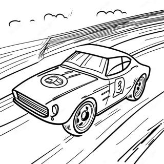 Dirt Track Racing Car Coloring Page 59023-46712