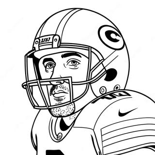 Aaron Rodgers Coloring Pages