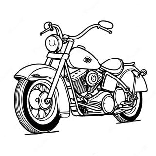 Harley Coloring Pages