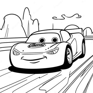 Cars 3 Lightning Mcqueen Coloring Pages