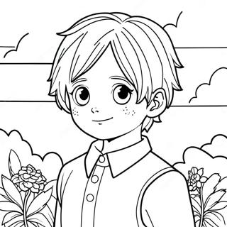 The Promised Neverland Coloring Pages