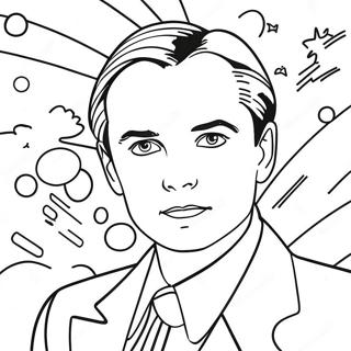 Roy Lichtenstein Coloring Pages