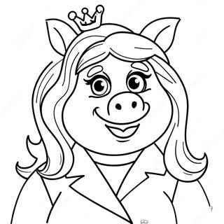 Miss Piggy Coloring Page 59153-46799