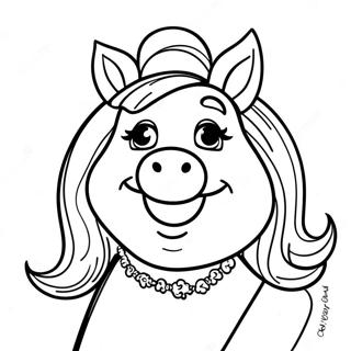 Miss Piggy Coloring Page 59153-46800