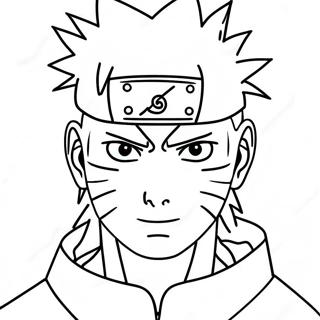 Pain Naruto Coloring Pages