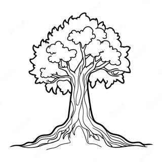 Flaming Burning Bush Coloring Page 59274-46896