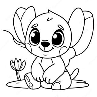 Cute Lilo And Stitch Coloring Page 59284-46902