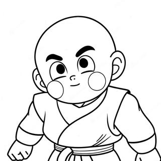 Pagini De Colorat Cu Krillin 59333-46936