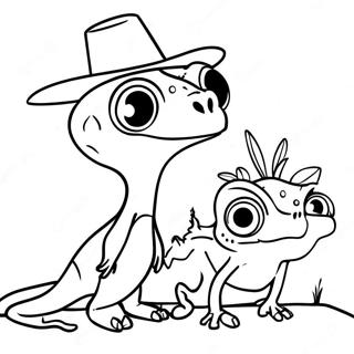 Rango Coloring Pages