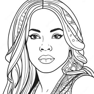 Aaliyah Coloring Page 59383-46989