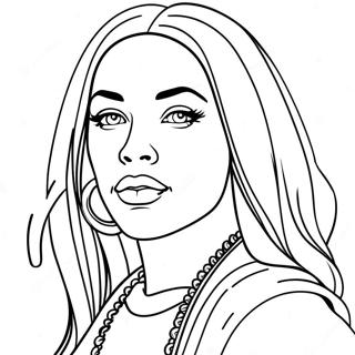 Aaliyah Coloring Page 59383-46991