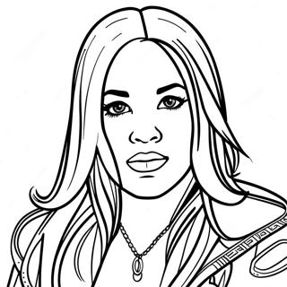 Aaliyah Coloring Page 59383-46992