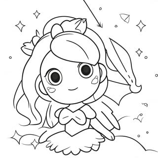 Sparkling Glitter Force Heroes Coloring Page 5941-4728