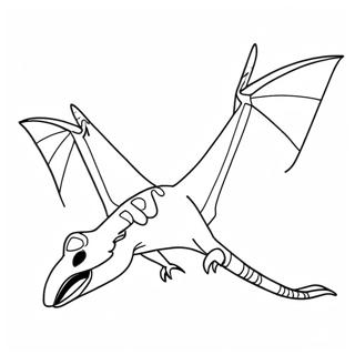 หน้าระบายสี Pteranodon 59493-47074