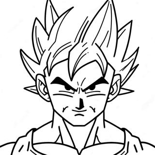 Super Saiyan Gohan Coloring Page 59624-47192