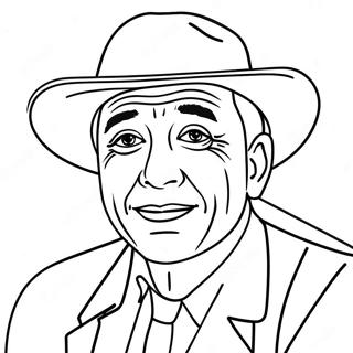 Actor Coloring Pages