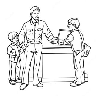 Responsibility Coloring Pages