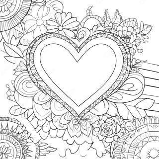 Valentine Coloring Pages