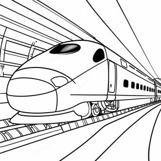 Bullet Train Coloring Page 59673-47218