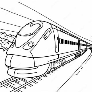 Bullet Train Coloring Page 59673-47220