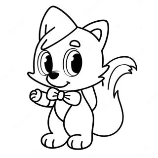 Tails Doll Coloring Pages