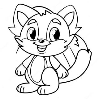 Tails Doll Coloring Page 59683-47214