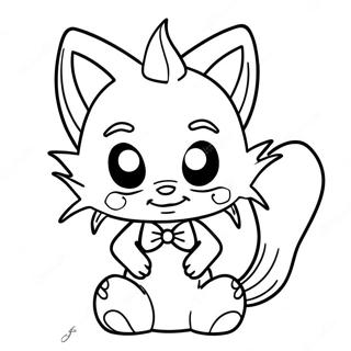 Creepy Tails Doll In Shadows Coloring Page 59684-47226