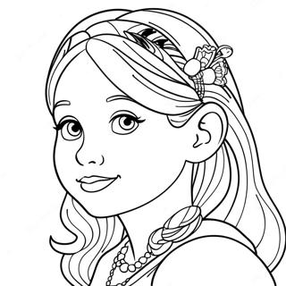 Chloe Coloring Pages