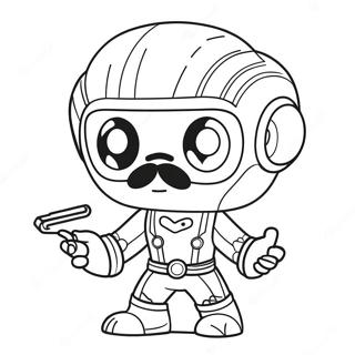 Funko Pop Coloring Pages