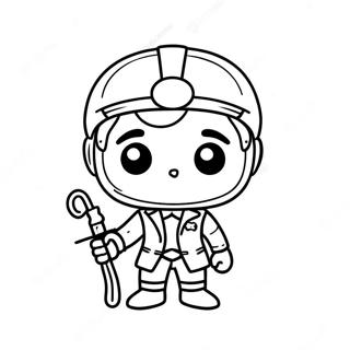 Funko Pop Characters Coloring Page 5970-4756