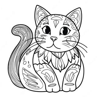 C Is For Cat Coloring Pages