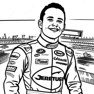 Kyle Larson Zafer Şeridinde Boyama Sayfası 59744-47280