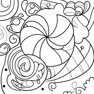 Peppermint Coloring Pages