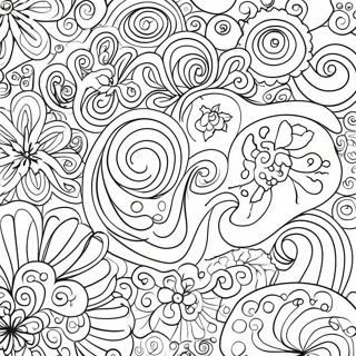 Festive Peppermint Swirls Coloring Page 59754-47285