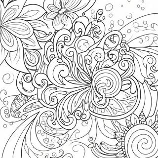 Festive Peppermint Swirls Coloring Page 59754-47288