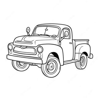 Little Blue Truck Coloring Page 59773-47289